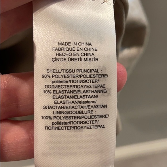 NWT Lauren Ralph Lauren Chris Silver Dress - Picture 10 of 15